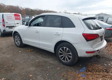 2013 Audi Q5 2.0T Premium from USA, damaged, VIN WA1CFAFPXDA011300
